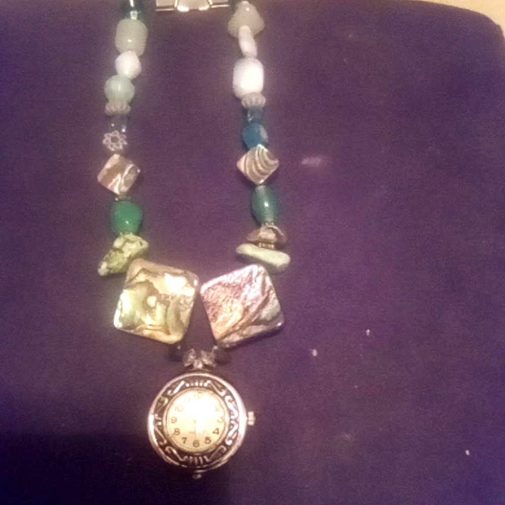 Necklace watch